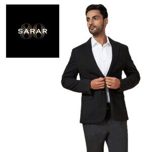 Sarar Wool Two-Button Sport Coat - 38R